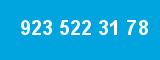 923 522 31 78 923 522 31 78